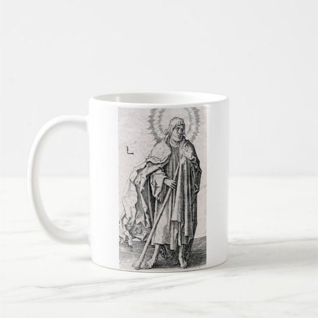 Saint Jude Thaddaeus, der Apostel Kaffeetasse (Links)