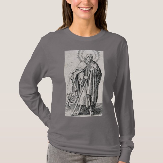 Saint Jude Thaddaeus, der Apostel T-Shirt (Vorderseite)