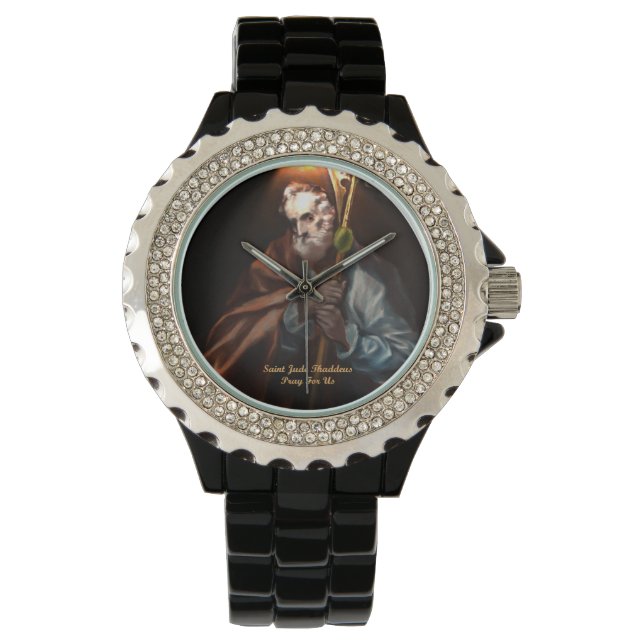 Saint Jude Thaddeus Armbanduhr (Vorderseite)