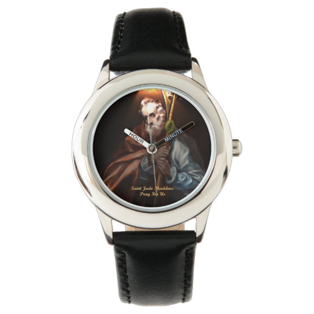 Saint Jude Thaddeus Armbanduhr (Vorderseite)