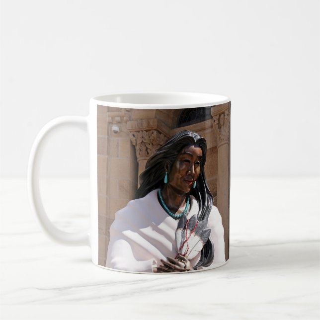 Saint Kateri Tekakwitha Kaffeetasse (Links)