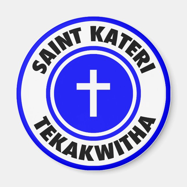 Saint Kateri Tekakwitha Magnet (Vorne)