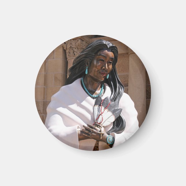 Saint Kateri Tekakwitha Magnet (Vorne)