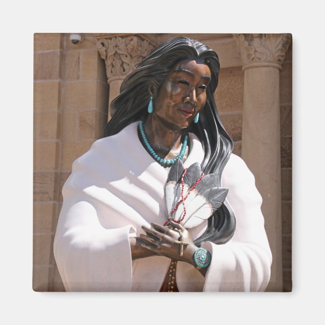 Saint Kateri Tekakwitha Magnet (Vorne)