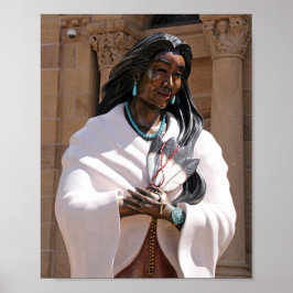 Saint Kateri Tekakwitha Poster