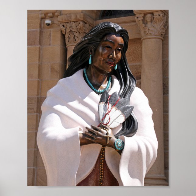 Saint Kateri Tekakwitha Poster (Vorne)