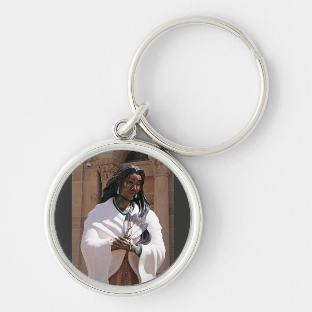 Saint Kateri Tekakwitha Schlüsselanhänger (Vorne)