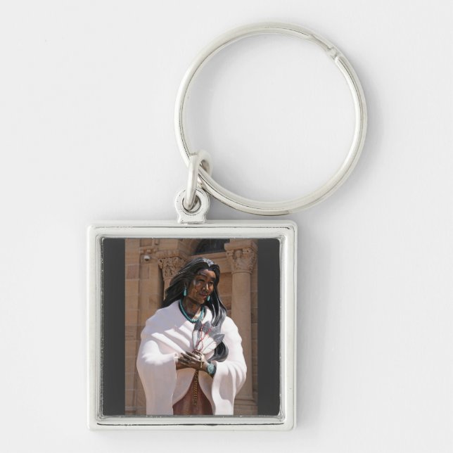 Saint Kateri Tekakwitha Schlüsselanhänger (Vorne)