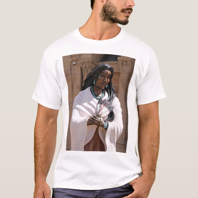 Saint Kateri Tekakwitha T-Shirt (Vorderseite)