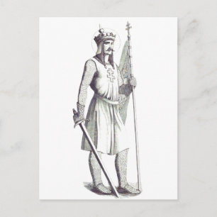 Saint King Stephen King of Hungary Postkarte