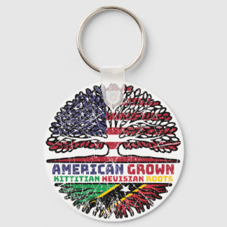 Saint Kitts Nevis Kittitian Nevisian American USA Schlüsselanhänger