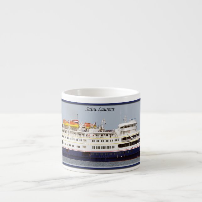 Saint Laurent Espresso Tasse (Vorderseite)