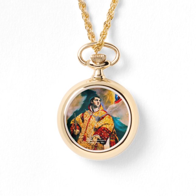Saint Lawrence Armbanduhr (Vorderseite)