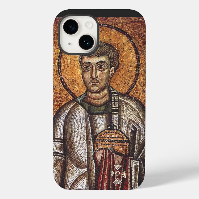 Saint Lawrence der Martyr Case-Mate iPhone 14 Hülle (Rückseite)