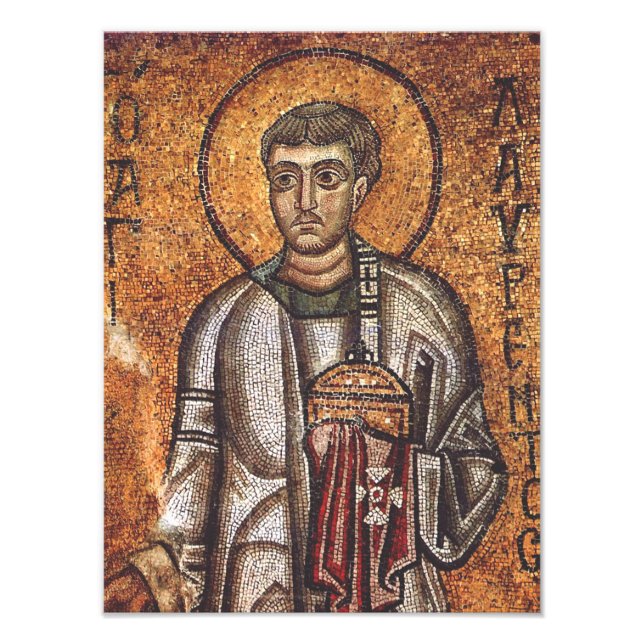 Saint Lawrence der Martyr Fotodruck (Vorne)