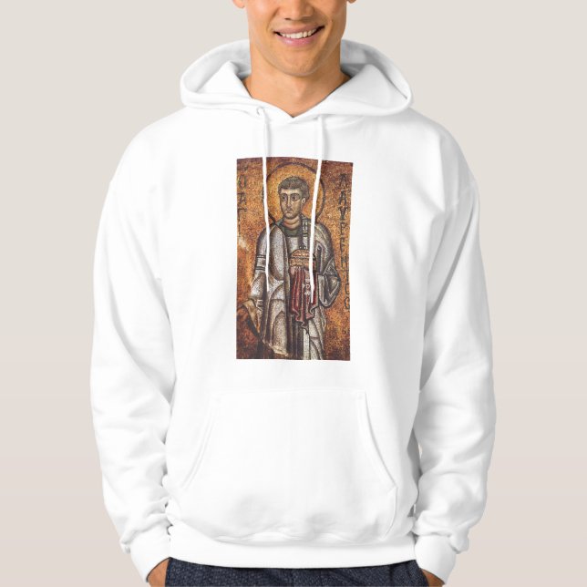 Saint Lawrence der Martyr Hoodie (Vorderseite)