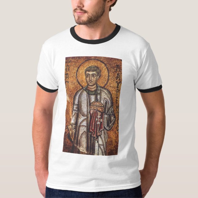 Saint Lawrence der Martyr T-Shirt (Vorderseite)