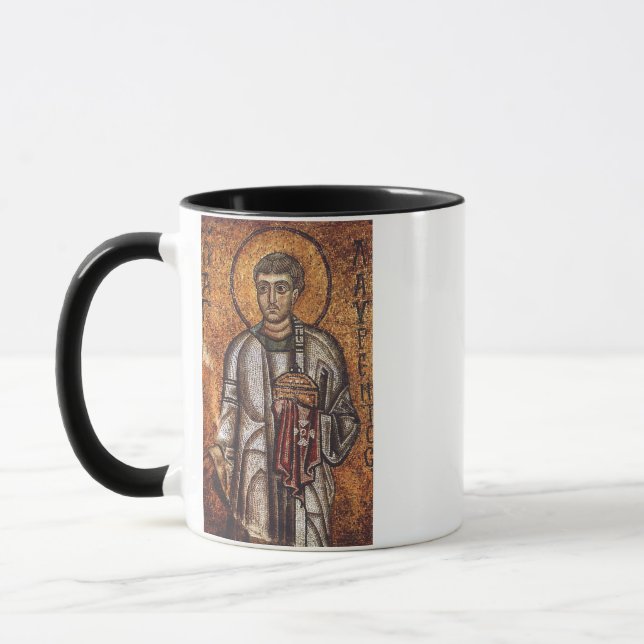 Saint Lawrence der Martyr Tasse (Links)