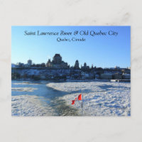 Saint Lawrence River & Old Quebec City, Quebec