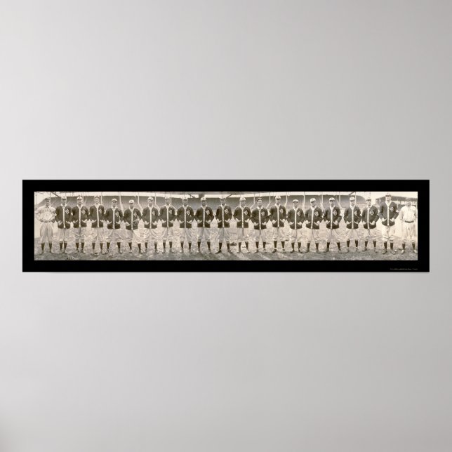 Saint Louis Browns Foto 1909 Poster (Vorne)