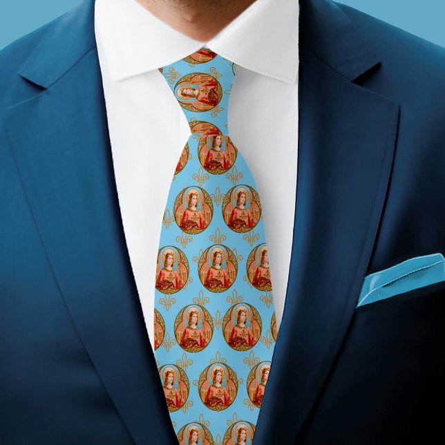 Saint Louis IX le roi (BK 004) Cravate (Créateur téléchargé)