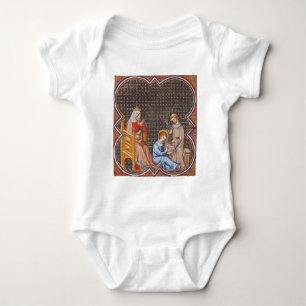 Saint-Louis IX von Frankreich Baby Strampler