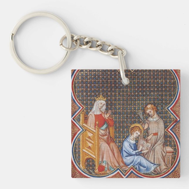 Saint-Louis IX von Frankreich Schlüsselanhänger (Vorderseite)