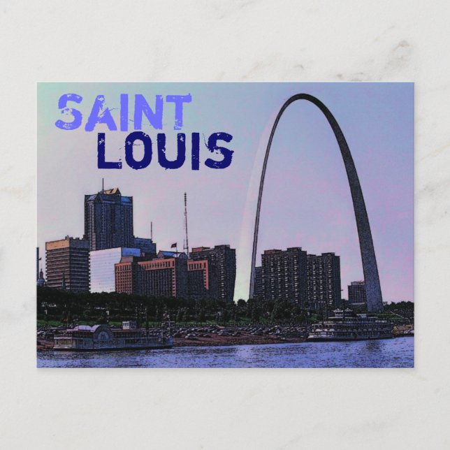 Saint Louis Postcard Postkarte (Vorderseite)