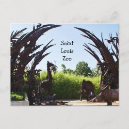 Saint Louis Zoo Postkarte