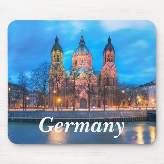 Saint Lucas Church Deutschland Mousepad (Vorne)