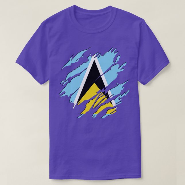 Saint Lucia Always T-Shirt (Design vorne)