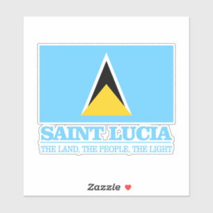 Saint Lucia Aufkleber