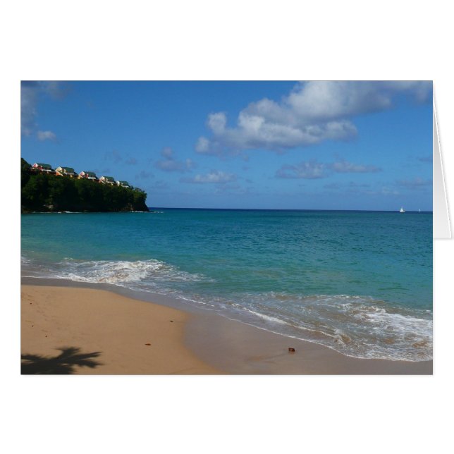 Saint Lucia Beach Paysage tropical (Devant horizontal)
