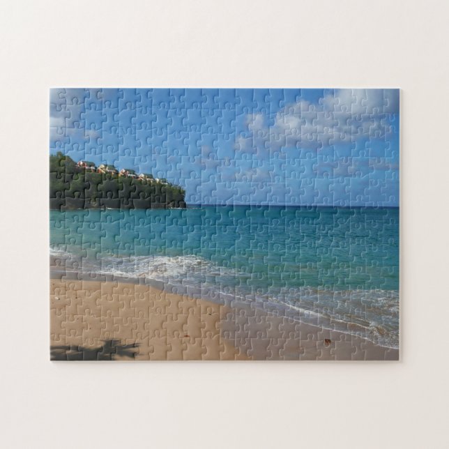 Saint Lucia Beach Tropical Ferien Landschaft (Horizontal)
