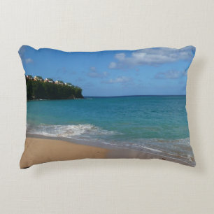 Saint Lucia Beach Tropical Ferien Landschaft Dekokissen