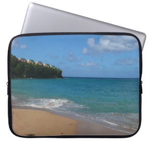 Saint Lucia Beach Tropical Ferien Landschaft Laptopschutzhülle