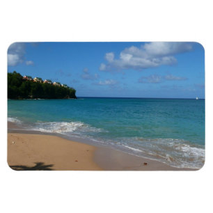 Saint Lucia Beach Tropical Ferien Landschaft Magnet