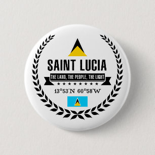 Saint Lucia Button