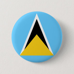 Saint Lucia Flag Saint Lucia Unabhängigkeit Button