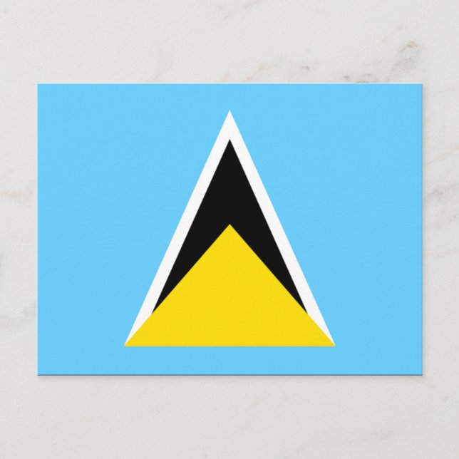 Saint Lucia Postkarte (Vorderseite)