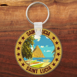 Saint Lucia Schlüsselanhänger