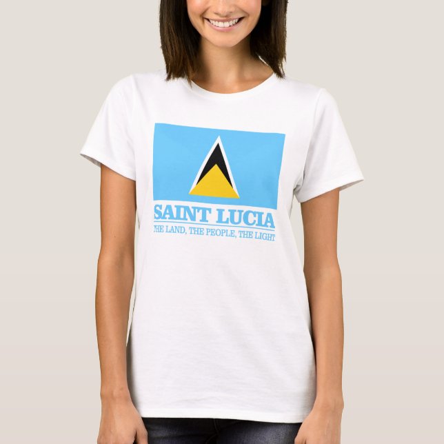 Saint Lucia T-Shirt (Vorderseite)