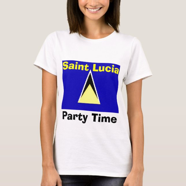 Saint Lucia T-Shirt (Vorderseite)