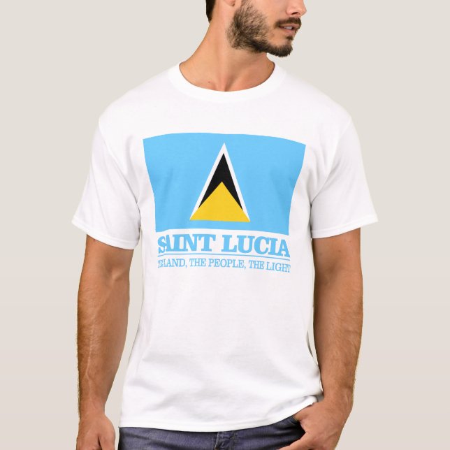Saint Lucia T-Shirt (Vorderseite)