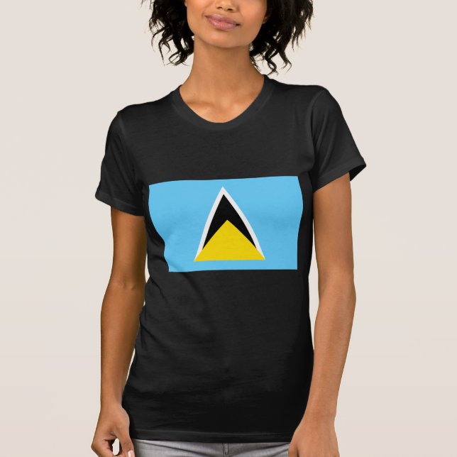 Saint Lucia T-Shirt (Vorderseite)