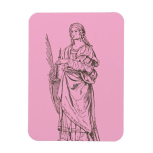 Saint Lucia von Bernardino Luini Magnet