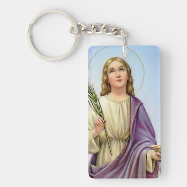 Saint Lucy Schlüsselanhänger (Vorderseite)