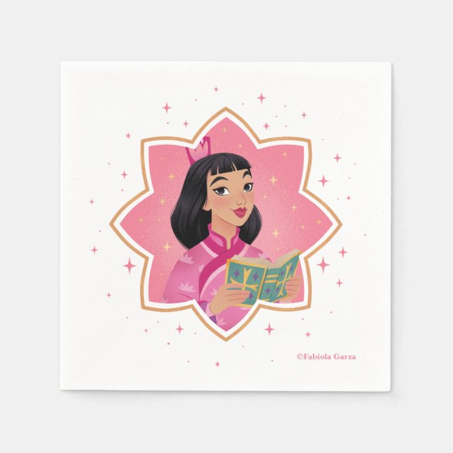Saint Lucy Yi Zhenmei Napkins Serviette (Vorderseite)