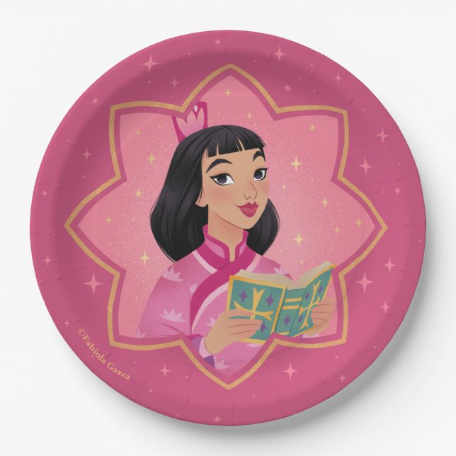 Saint Lucy Yi Zhenmei Papierplatte Pappteller (Vorderseite)