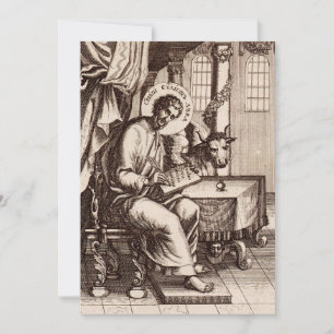 Saint Luke, Evangelist und Apostel Einladung